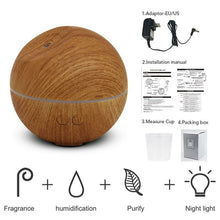 Load image into Gallery viewer, Aromatherapy Oil Diffuser and Cool Mist Humidifier