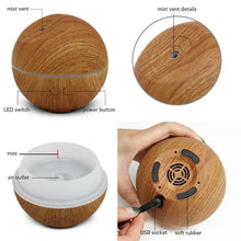 Load image into Gallery viewer, Aromatherapy Oil Diffuser and Cool Mist Humidifier