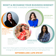 Load image into Gallery viewer, Reset and Recharge Your Business Mindset - The Covid Piviot for Women - Series 1