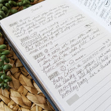 Load image into Gallery viewer, Five Year Journal - Written One Line at a Time - Navy