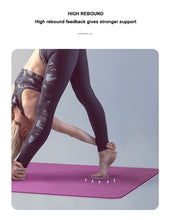 Load image into Gallery viewer, Double Yoga Mat with Alignment Markings