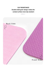Load image into Gallery viewer, Double Yoga Mat with Alignment Markings