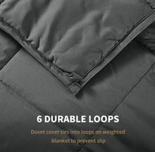 Load image into Gallery viewer, Anxiety Relief Weighted Blanket & Duvet Cover - Stress Less Love More