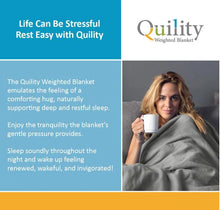 Load image into Gallery viewer, Anxiety Relief Weighted Blanket & Duvet Cover - Stress Less Love More