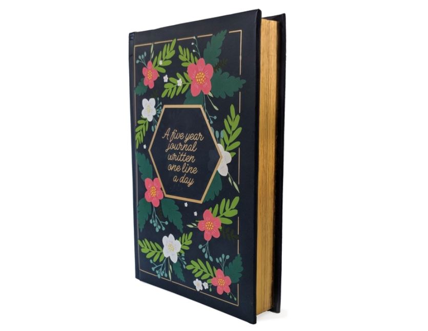 Five Year Journal  - Written One Line at a Time - Navy