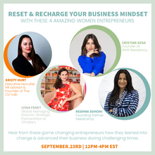 Load image into Gallery viewer, Reset and Recharge Your Business Mindset - The Covid Piviot for Women - Series 1
