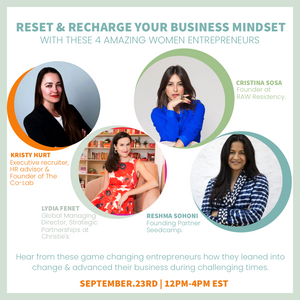 Reset and Recharge Your Business Mindset - The Covid Piviot for Women - Series 1