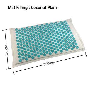 Lotus Spike Acupressure Stress Relief Mat with Carry Bag