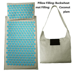 Lotus Spike Acupressure Stress Relief Mat with Carry Bag